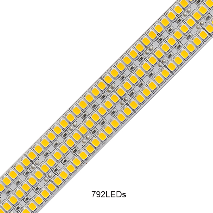 Strisce LED per Giardino 24V Potentissima 3000K Arancione Blu Tagliare